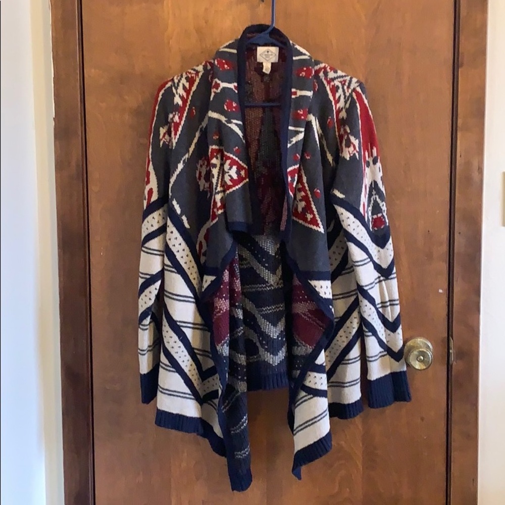 St John’s Bay Flowy cardigan sweater